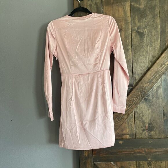 Fashionnova Sugar Free Mimi Wrap Dress, SZ M - Picture 3 of 6